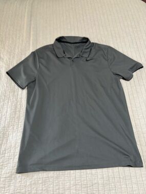 Nike Golf Men's Charcoal Gray Performance Polo - Short Sleeve